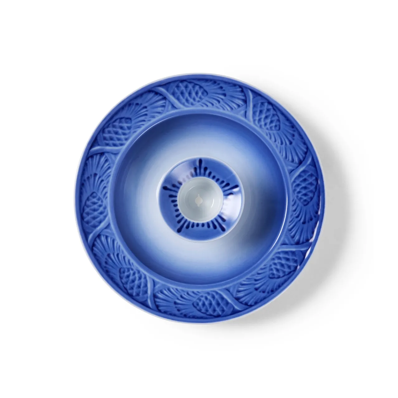 Blue Collectibles Candle Holder, 15 cm