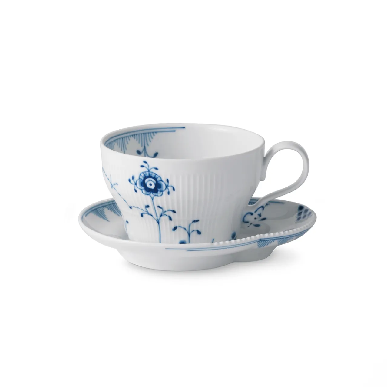 Blue Elements Cup and Saucer, 26 cl