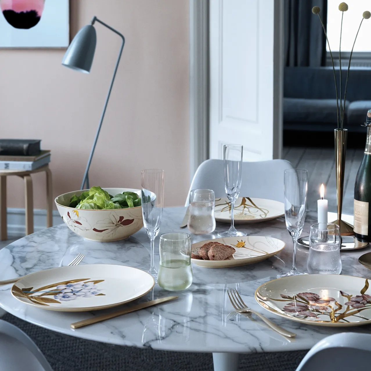 Flora Plate, Rhododendron, 27 cm