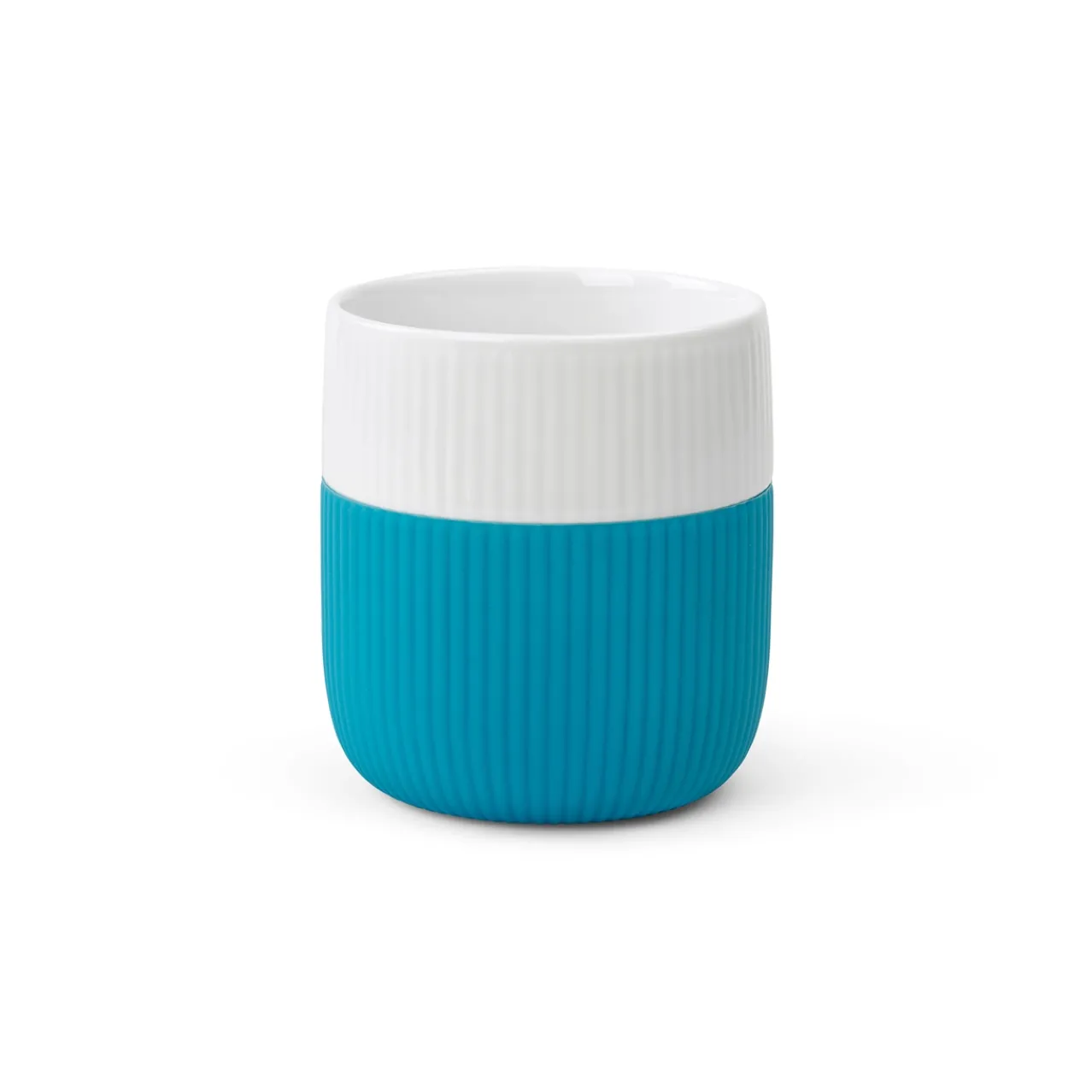 Fluted Contrast Mug, Caribbean, 35 cl