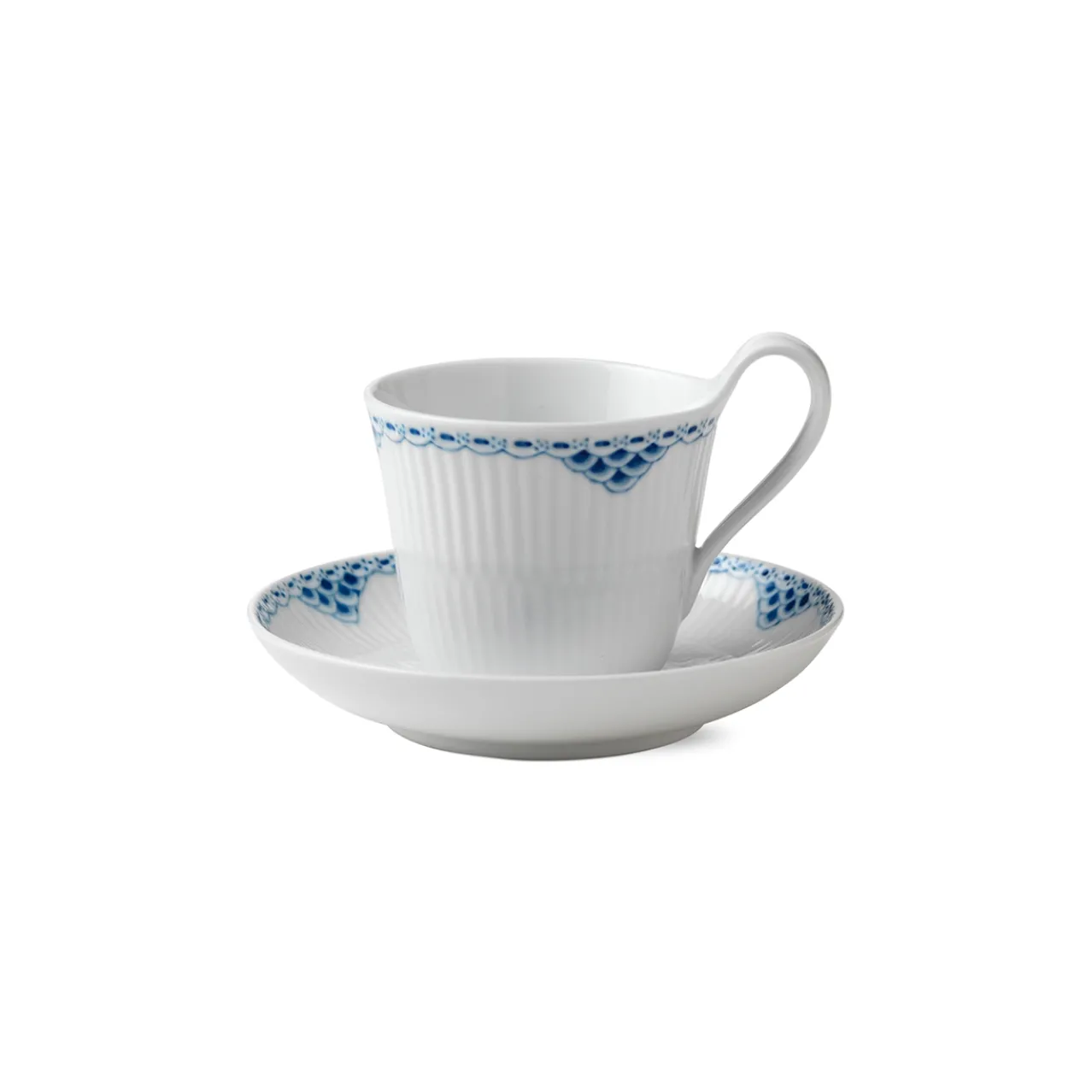 Princess High Handle Cup and Saucer, 24 cl