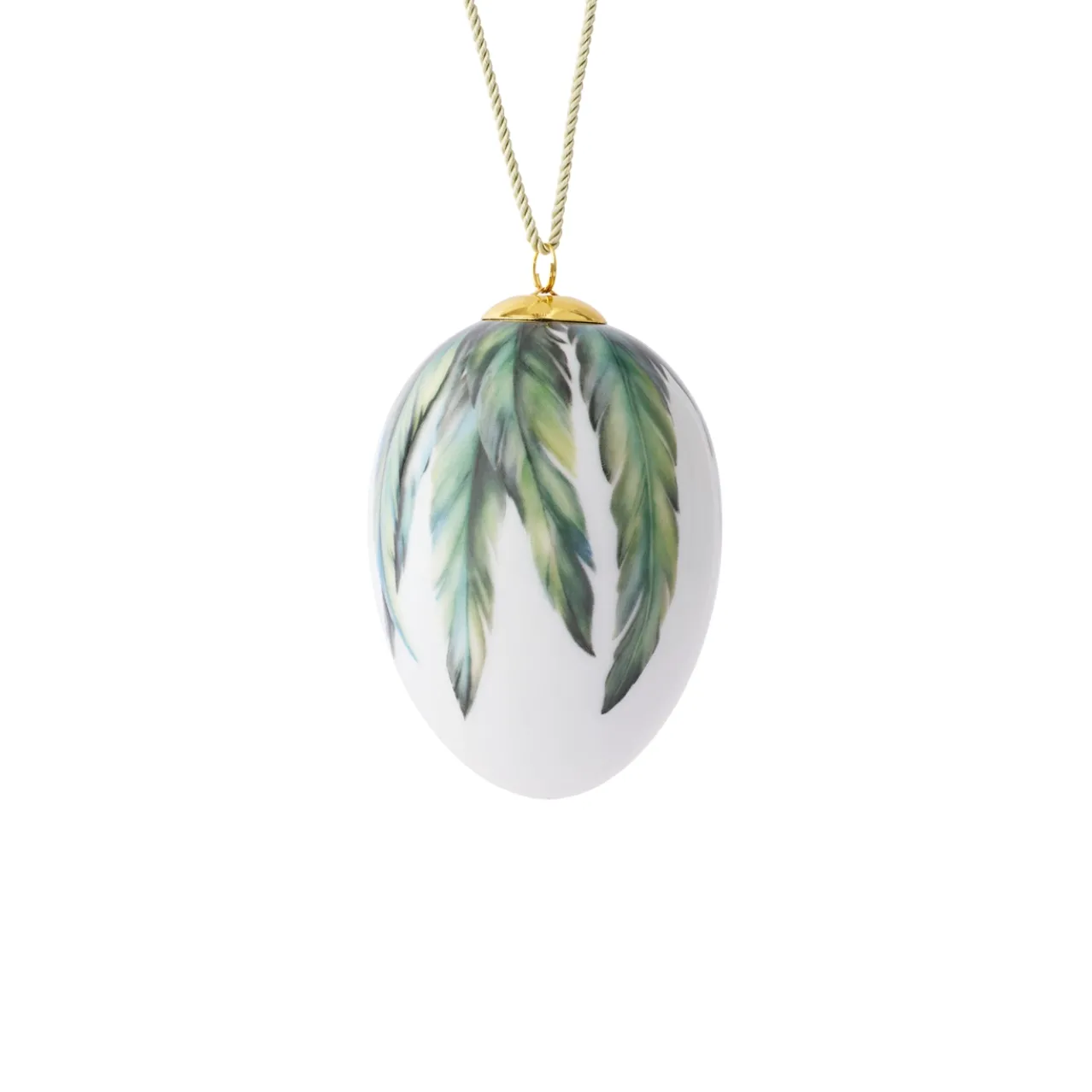 Spring Collection Large Egg 2025, Magpie Feathers, 10 cm