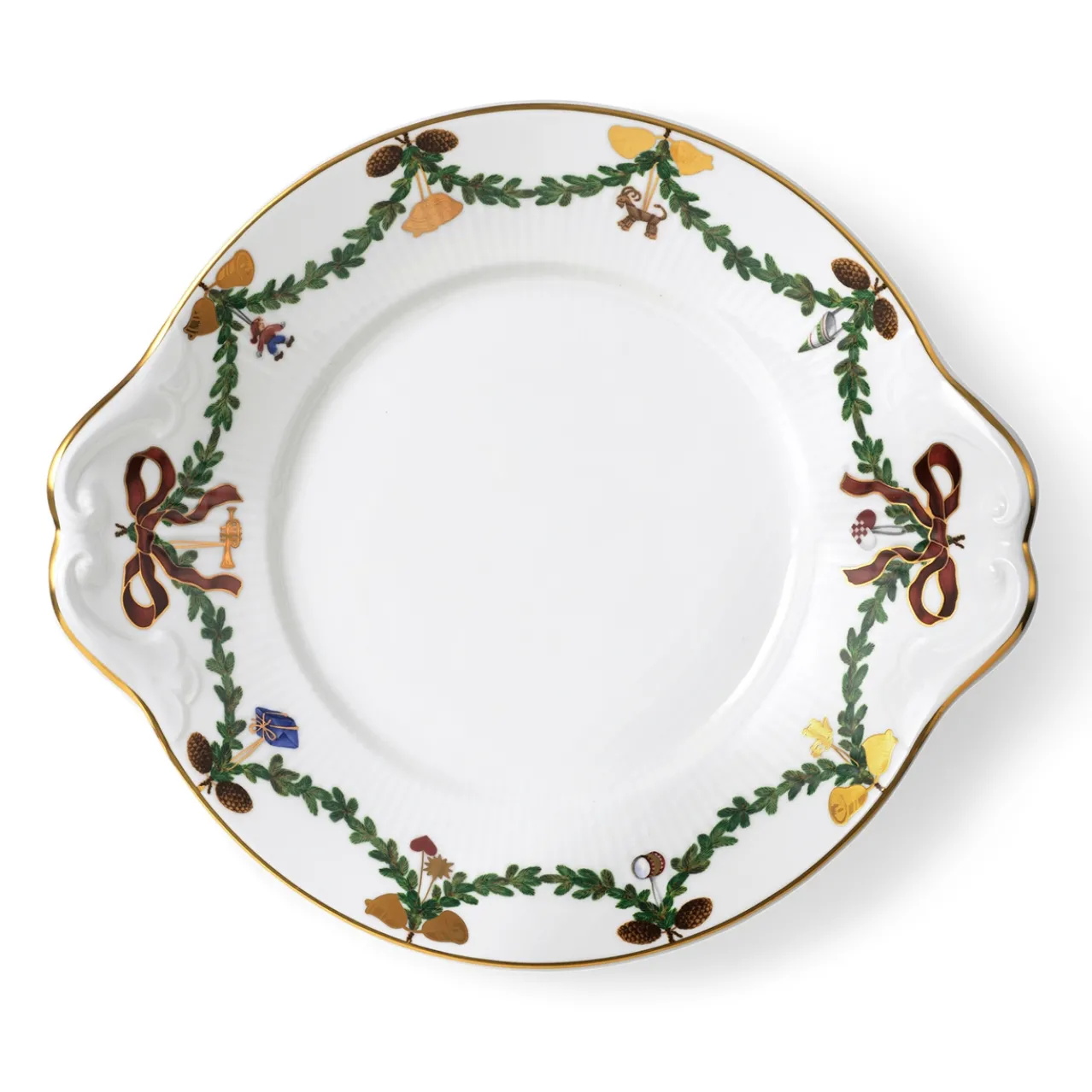 Star Fluted Christmas Dish, 27 cm